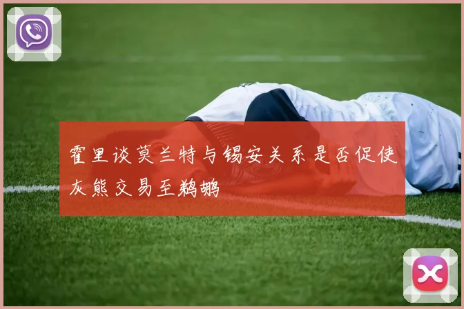 霍里谈莫兰特与锡安关系是否促使灰熊交易至鹈鹕